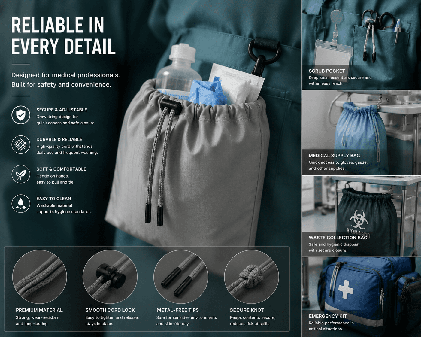 Medical Accessories webbing application